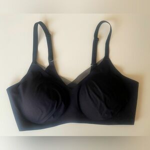 Black Honeylove wire free bra (large)